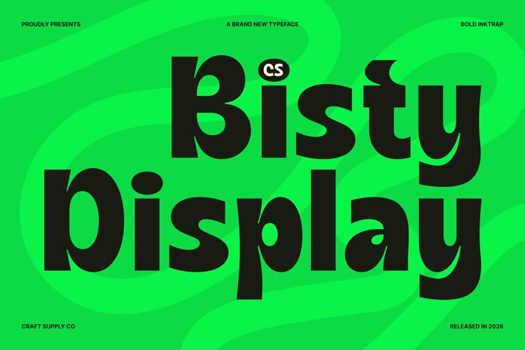 Preview of CS Bisty Font