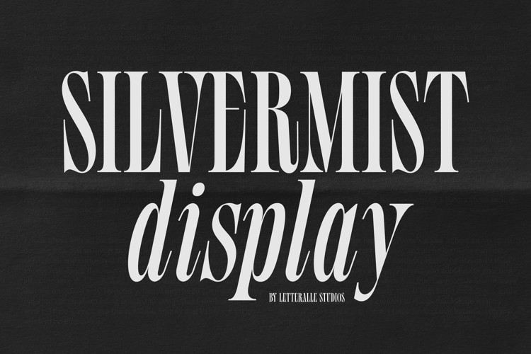 Silvermist Font