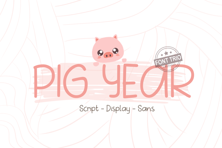 Pig Year Sans Font