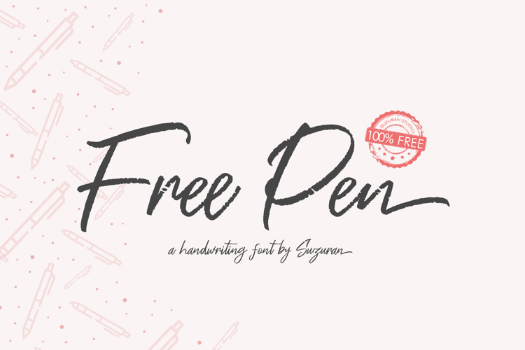 Free Pen Font