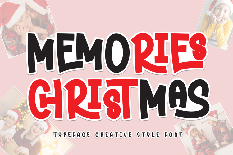 Memories Christmas Font