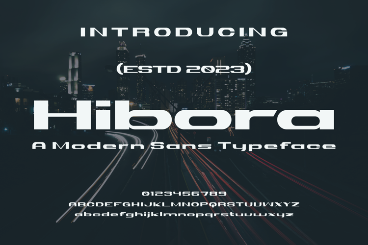 Hibora Font