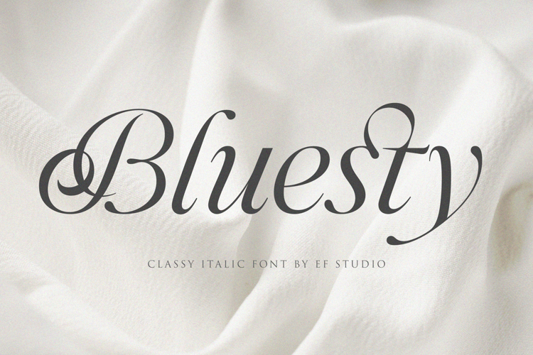 Bluesty Font
