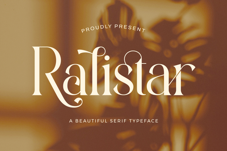Preview of Ralistar Font