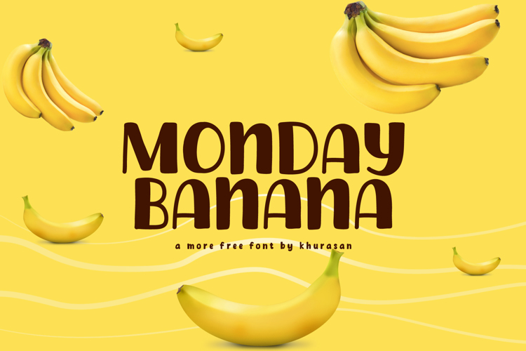 Monday Banana Font