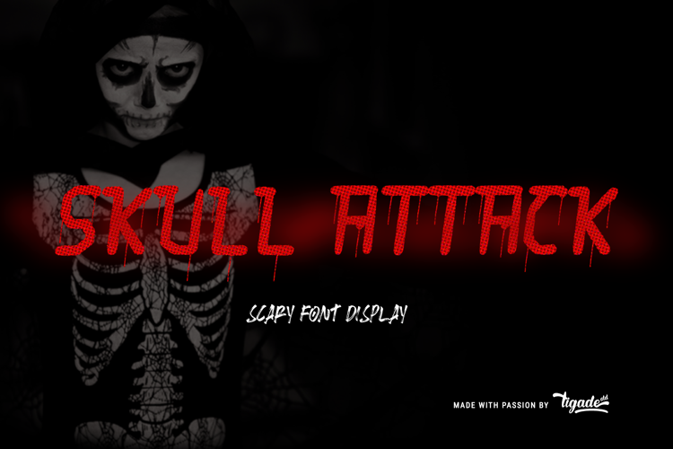 Skull Attack Font