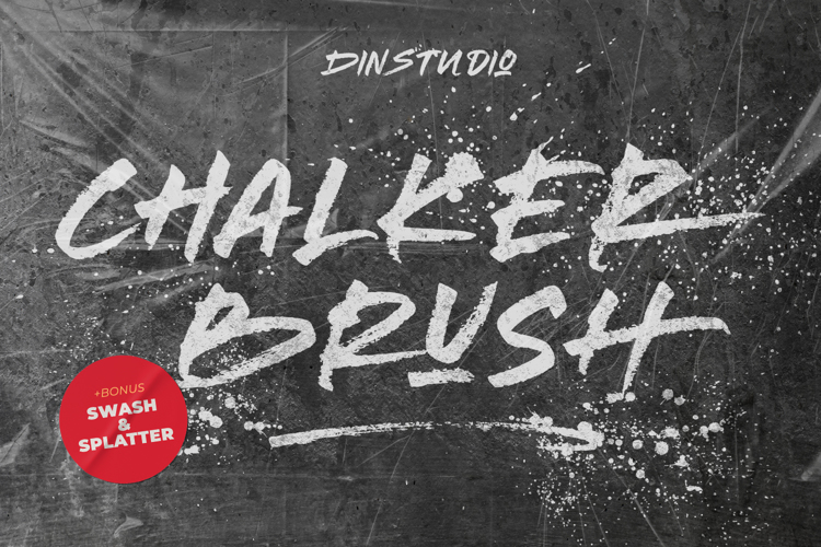 Chalker Brush Font