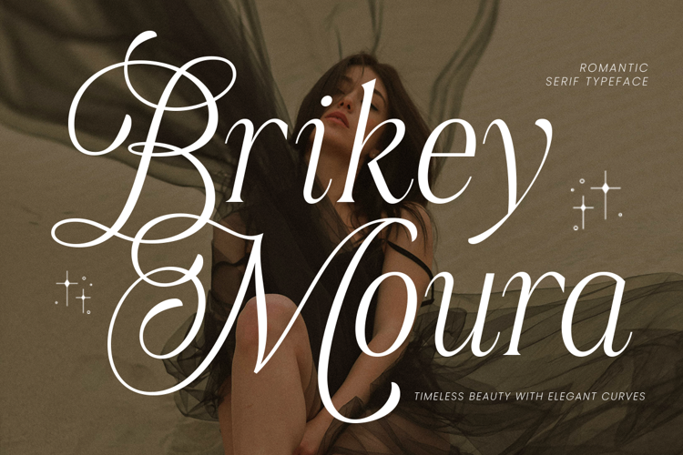 Preview of Brikey Moura Font