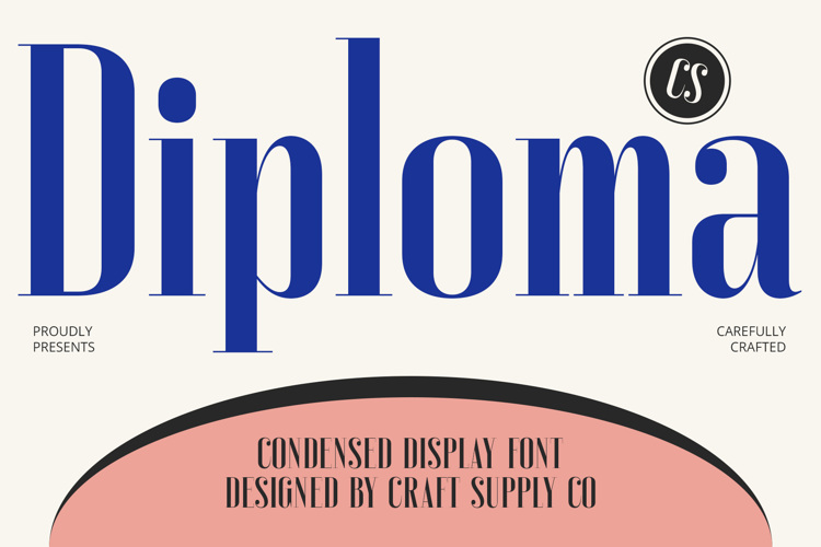 Preview of CS Diploma Font