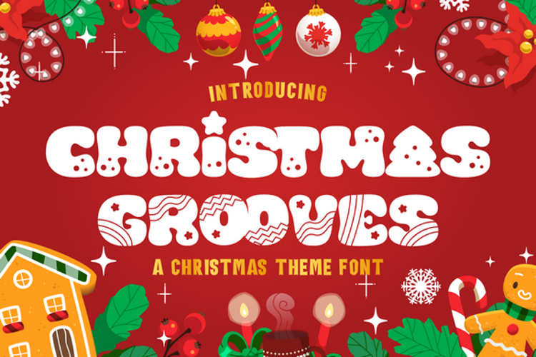 Preview of Christmas Grooves Font