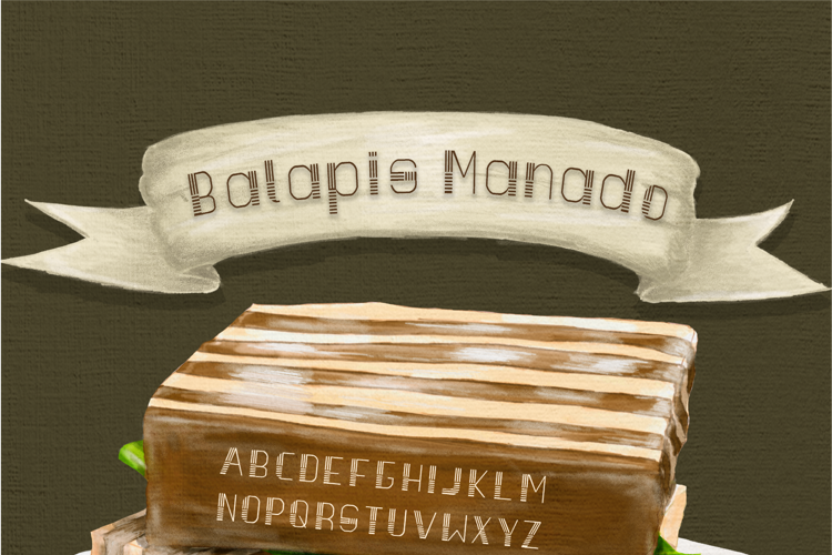 Balapis Manado Font