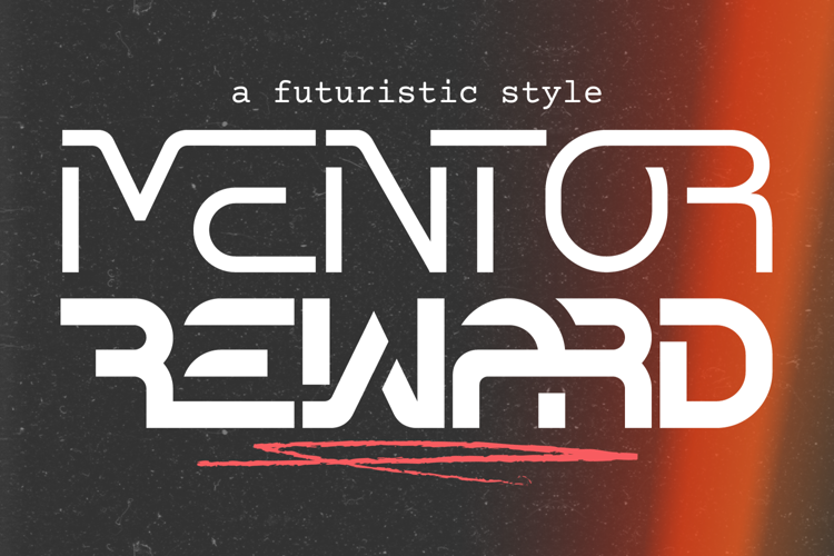 Mentor Reward Font