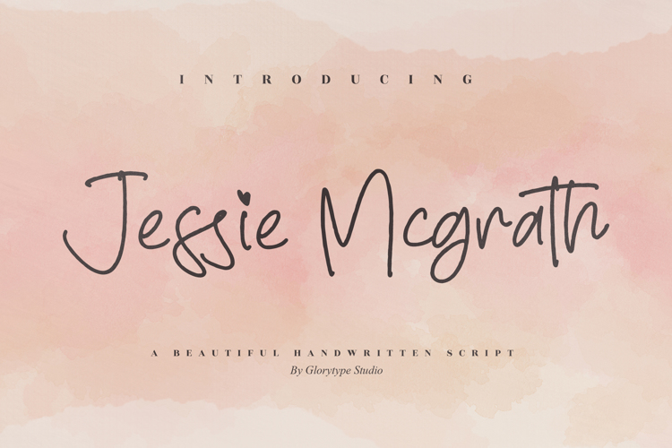 Jessie Mcgrath Font