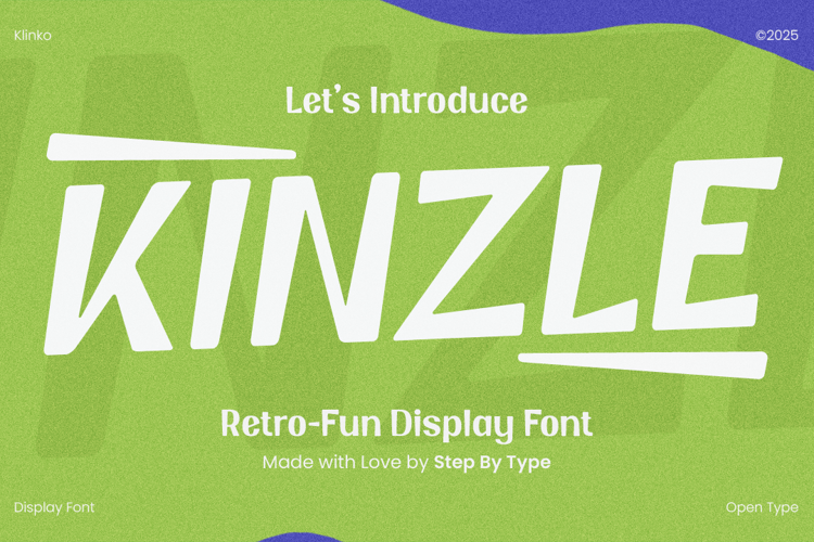 Preview of Kinzle Font