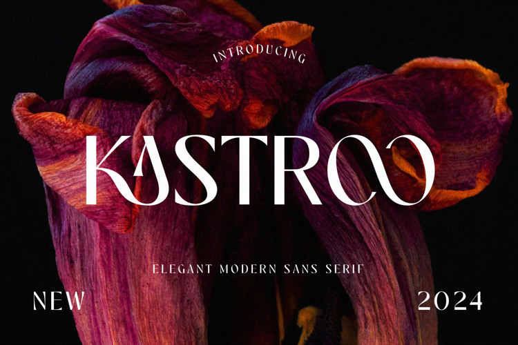 Preview of KASTROO Font