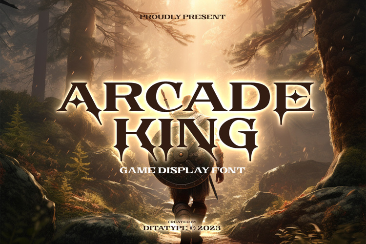 Arcade King Font
