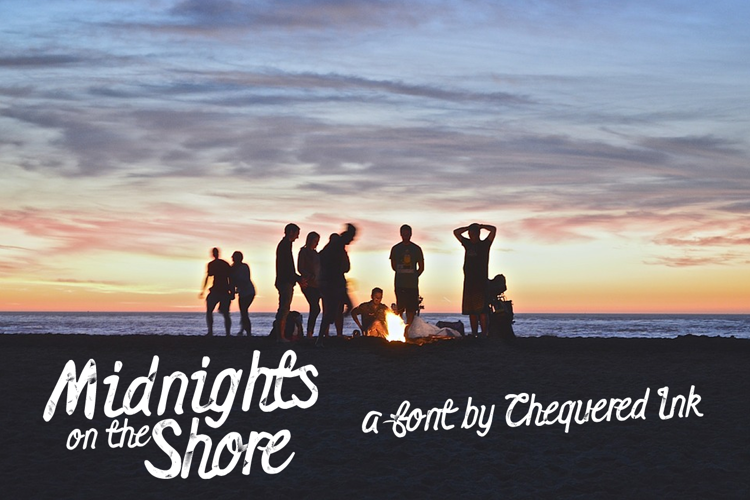 Midnights on the Shore Font