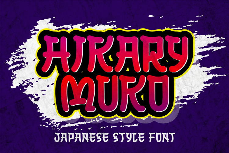 Preview of Hikary Muko Font
