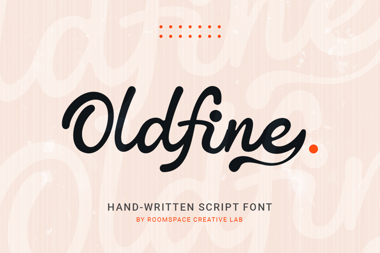 Preview of Oldfine Font