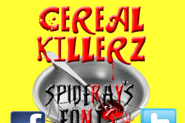 CEREAL KILLERZ Font