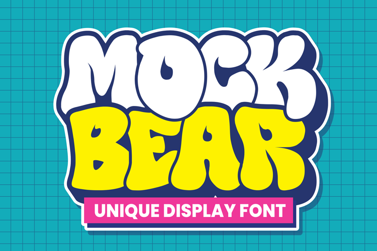 Preview of Mock Bear Font