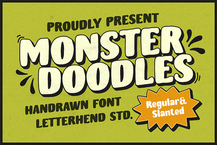 Monster Doodles Font