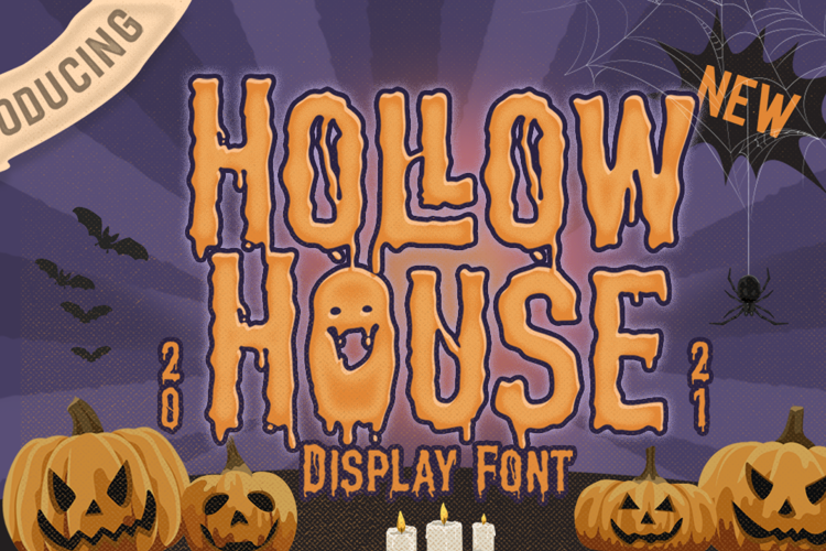 Hollow House Font