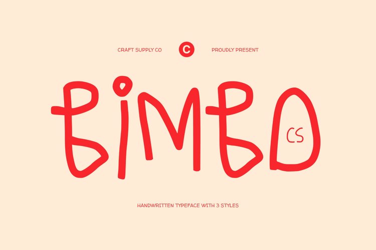 Preview of CS Bimbo Font