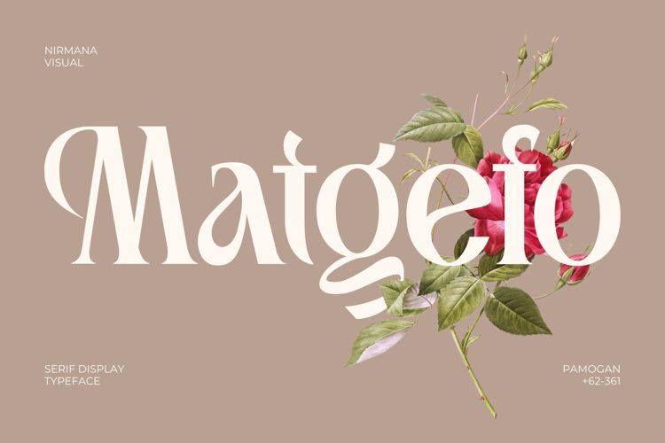 Matgefo Vintage - Version Font