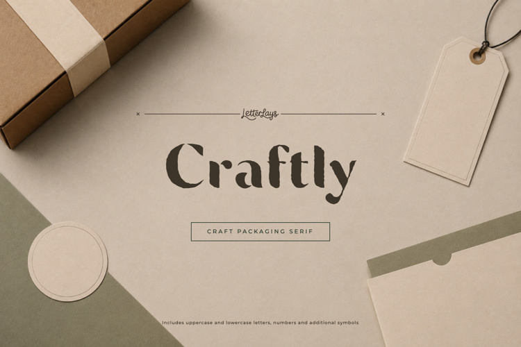 Preview of Craftly Font
