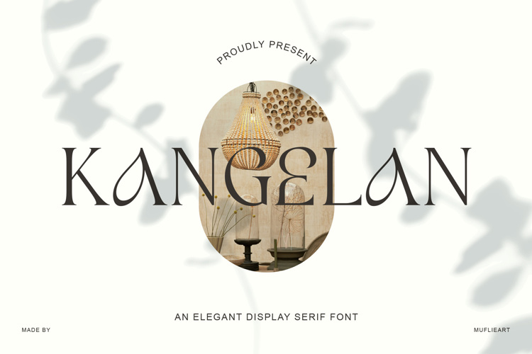 Preview of Kangelan Font