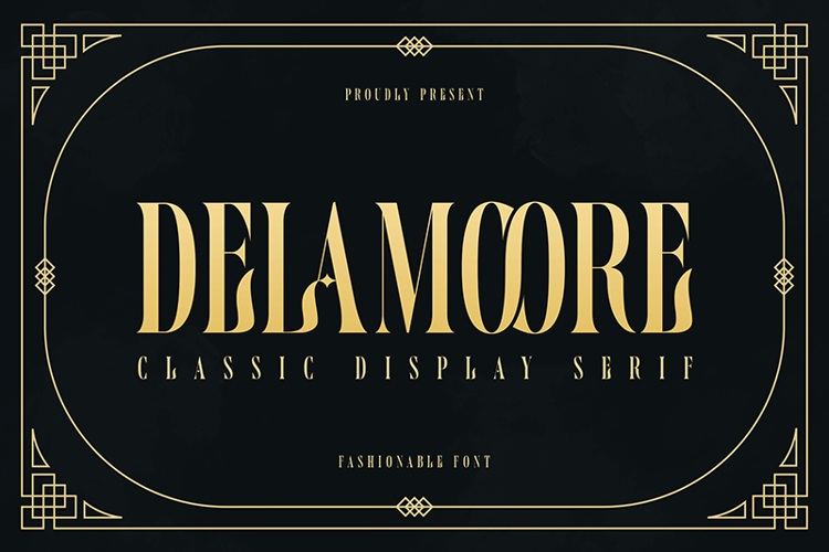 Delamoore Font