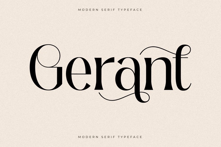 Gerant Font