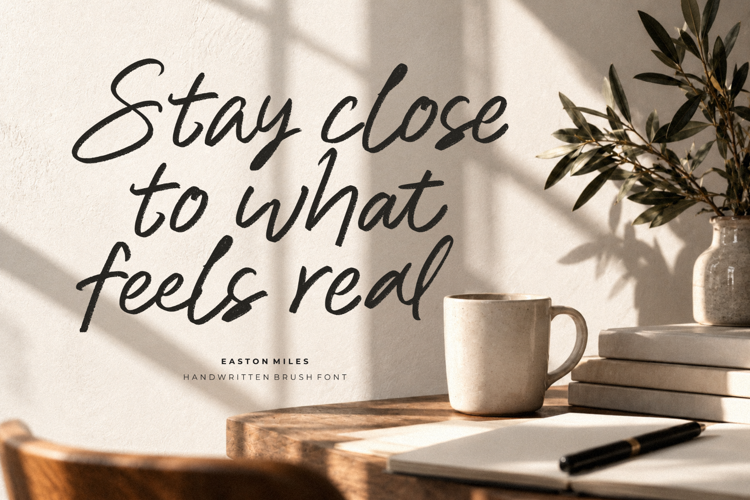 Preview of Easton Miles Font