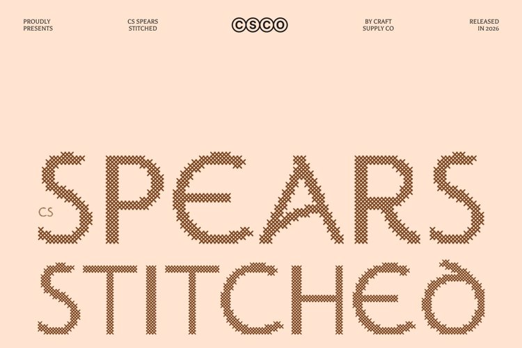 Preview of CS Spears Font