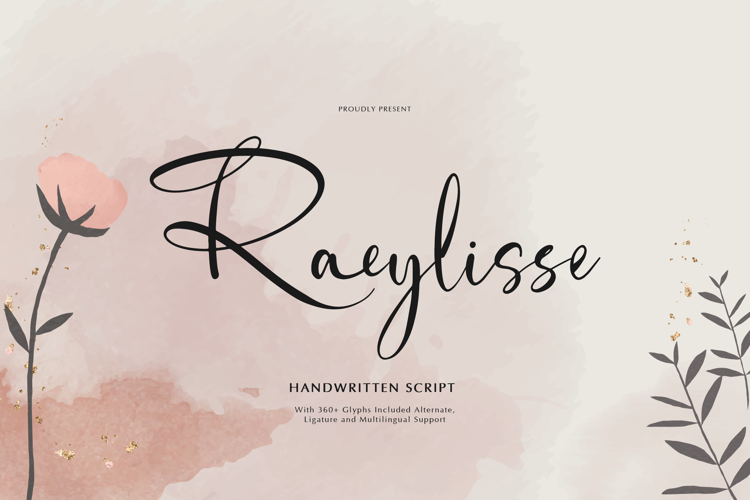 Preview of Raeylisse Font