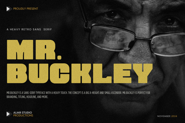 Preview of Mr . Buckley Font