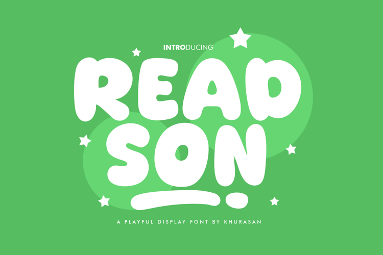 Preview of Readson Font