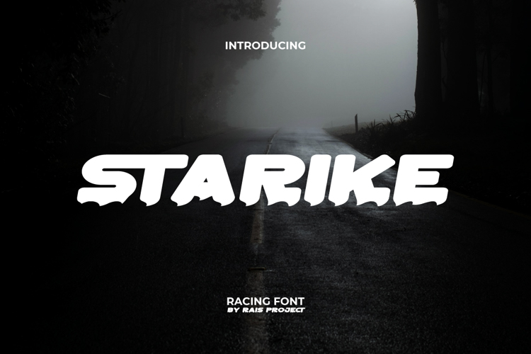 Preview of Starike Font