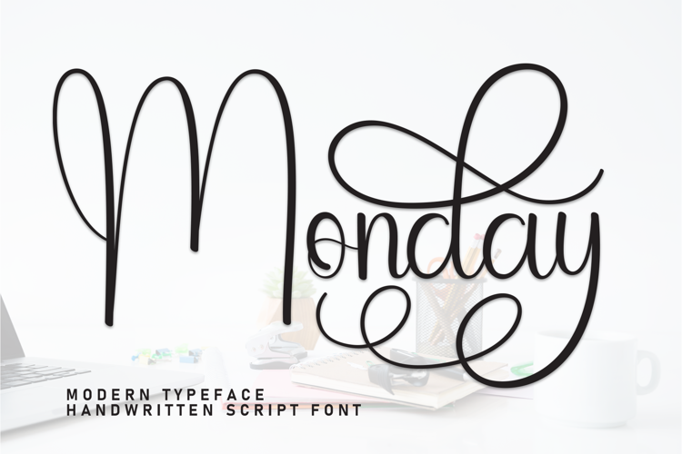 Preview of Monday Font