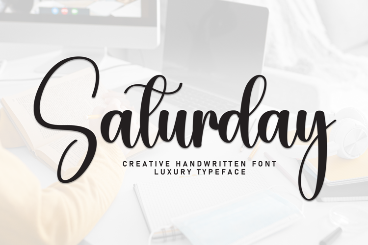 Preview of Saturday Font