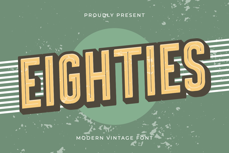 Eighties Font