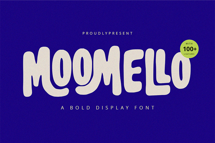 Preview of Moomello Font