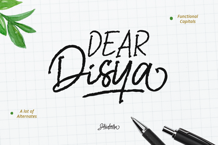 Dear Disya Font