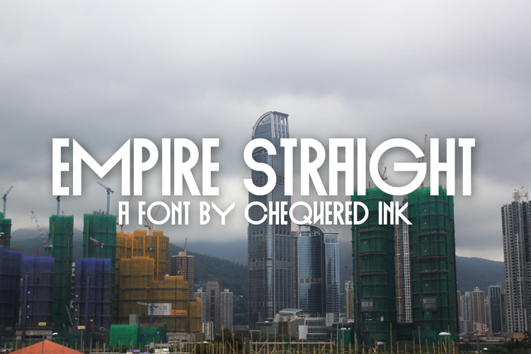 Empire Straight Font