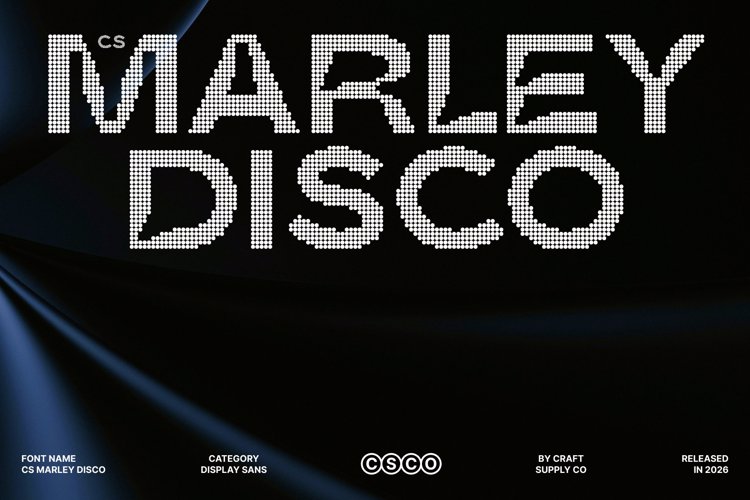Preview of CS Marley Disco Font
