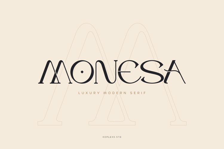 MONESA Font