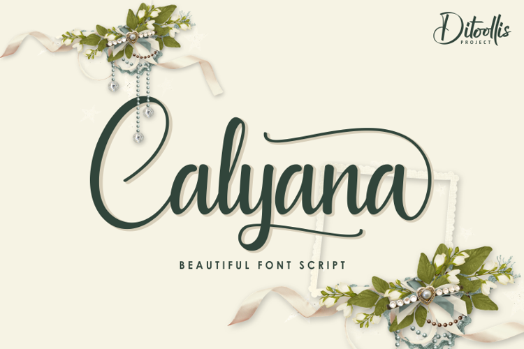 Calyana (Personal Use Only) Font