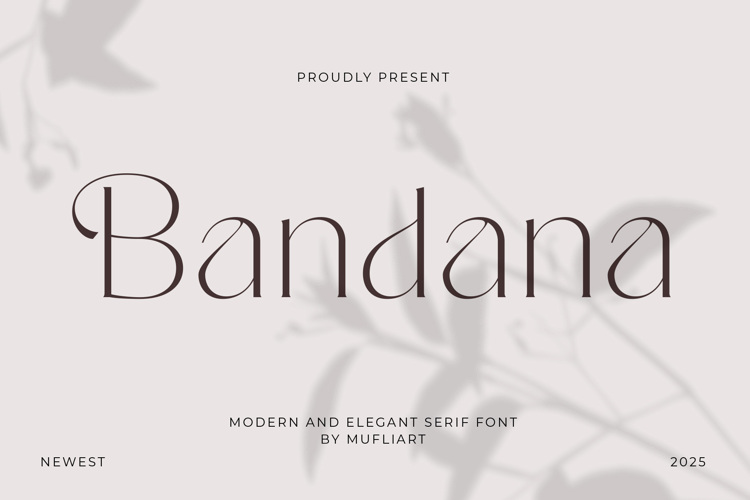 Preview of Bandana Font