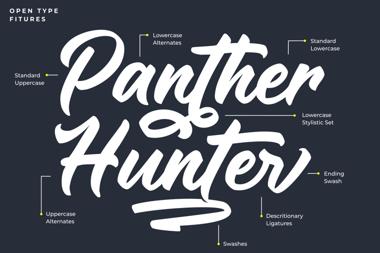 Panther Hunter Onl Font